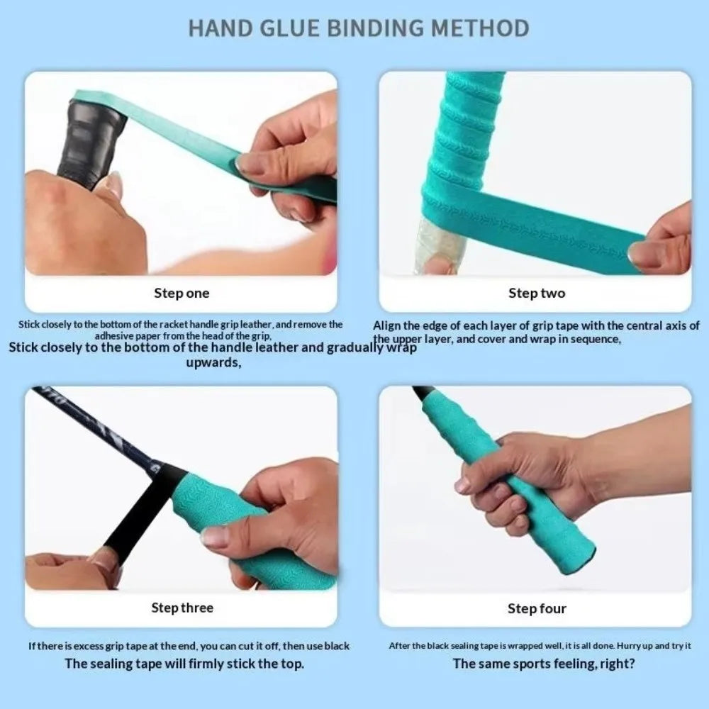 Badminton Racket Overgrip Tape – Anti-Slip & Sweat-Absorbing Racket Overgrip Tape Nixie
