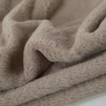 50x50cm Faux Rabbit Fur Fabric – Soft Plush DIY Craft Material Faux Fur Fabric Nixie L Light Brown 50x50cm