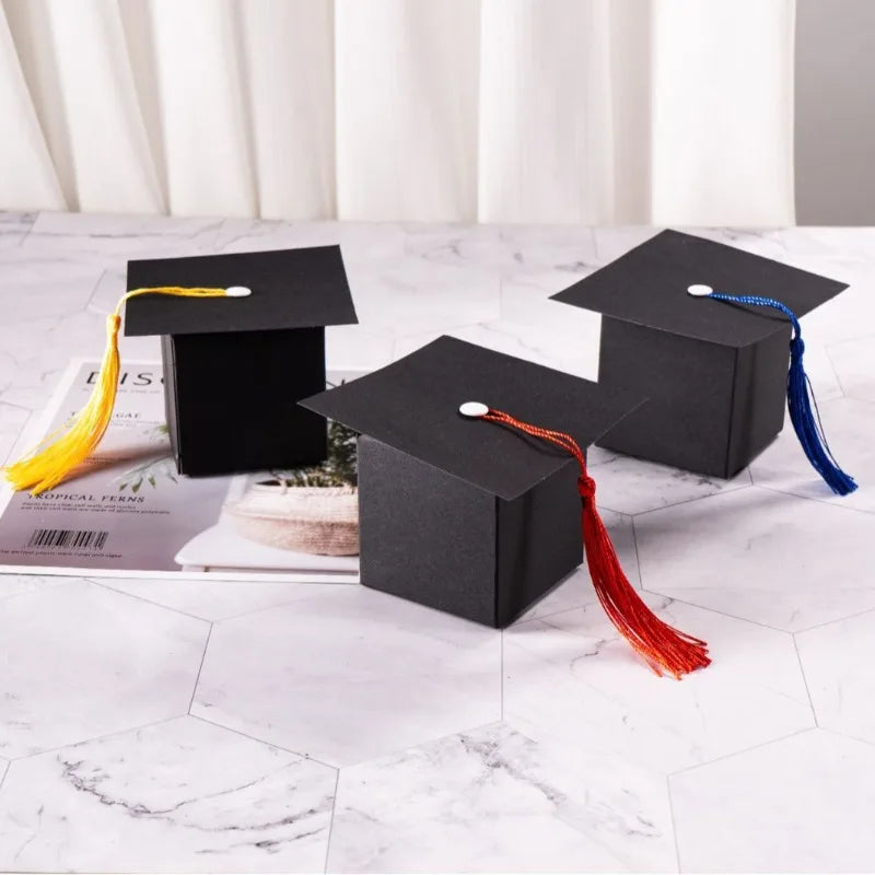2025 Graduation Hat Gift Bags – Candy & Party Favor Boxes Graduation Gift Bags Nixie