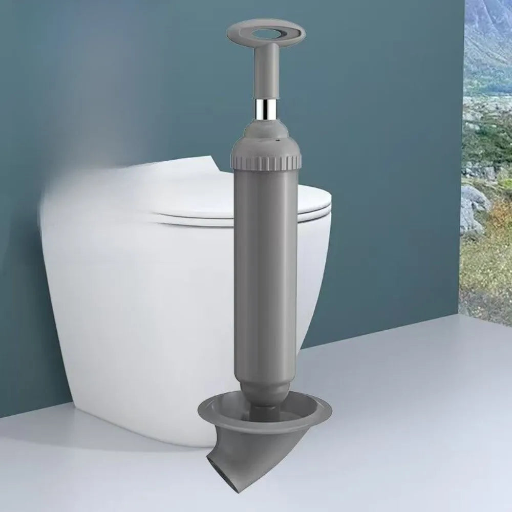 Multifunction Toilet Plunger Vacuum Suction Drain Clog Remover Toilet Plunger Nixie Grey