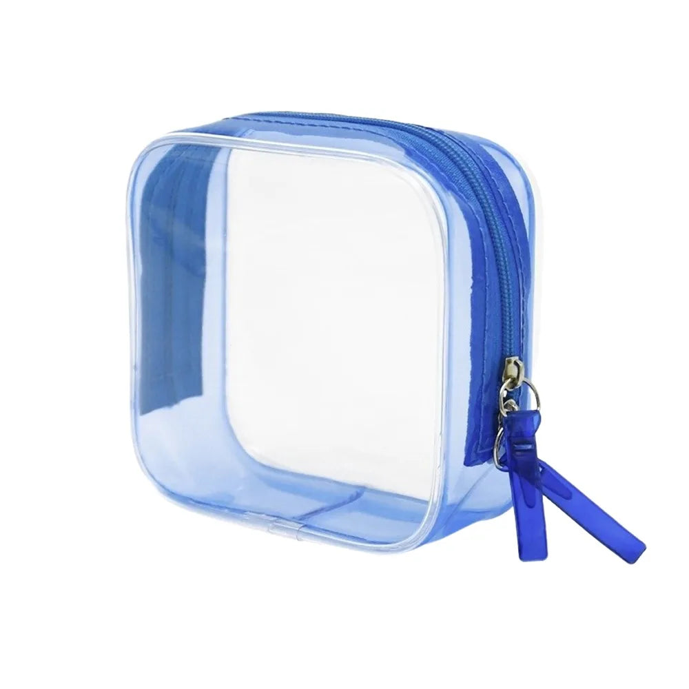 PVC Transparent Cosmetic Bag – Waterproof Travel Toiletry Bag