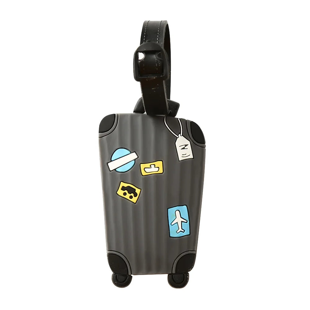 Silicone Luggage Tag – Colorful Suitcase ID Tag | Nixie Luggage Tag Nixie