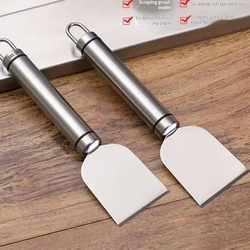 Stainless Steel Kitchen Scraper – Rust-Resistant Ergonomic Handle
