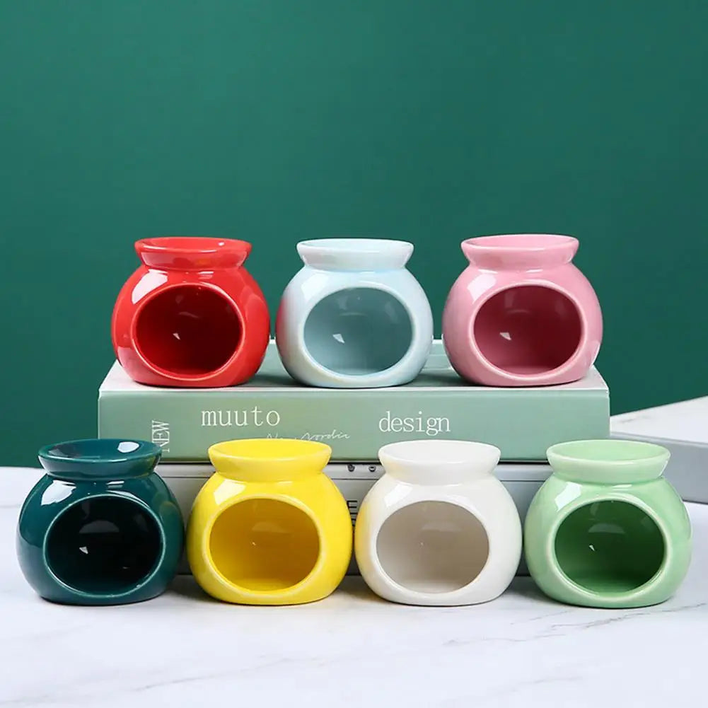 Ceramic Essential Oil Burner & Wax Melt Warmer – Tealight Oil Burner Warmer Nixie