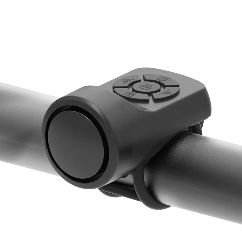 BUCKLOS 120dB Electric Bike Horn USB Rechargeable Bicycle Bell Electric Bicycle Horn Nixie