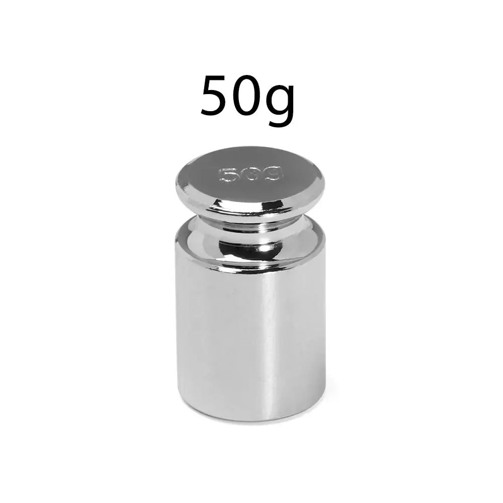Calibration Weights Set 1g–100g | Chrome Scale Weight Kit Scale Calibration Weights Nixie 50g