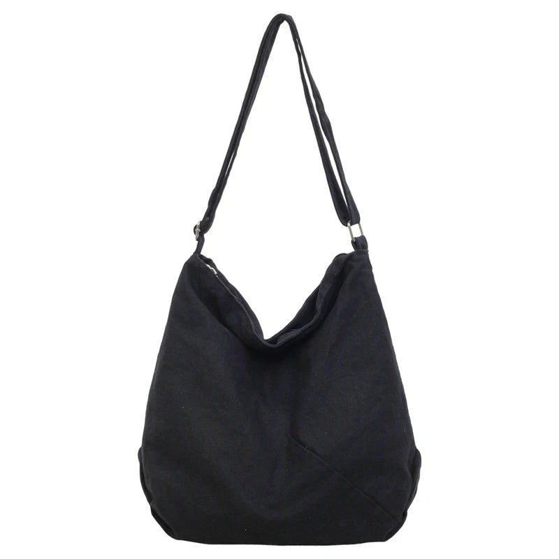Women's Canvas Crossbody Bag – Large Capacity Shoulder Bag
