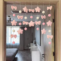 Pink Plush Heart Hanging Decor 26Pcs | Party & Wall Ornaments Hanging Party Decor Nixie A
