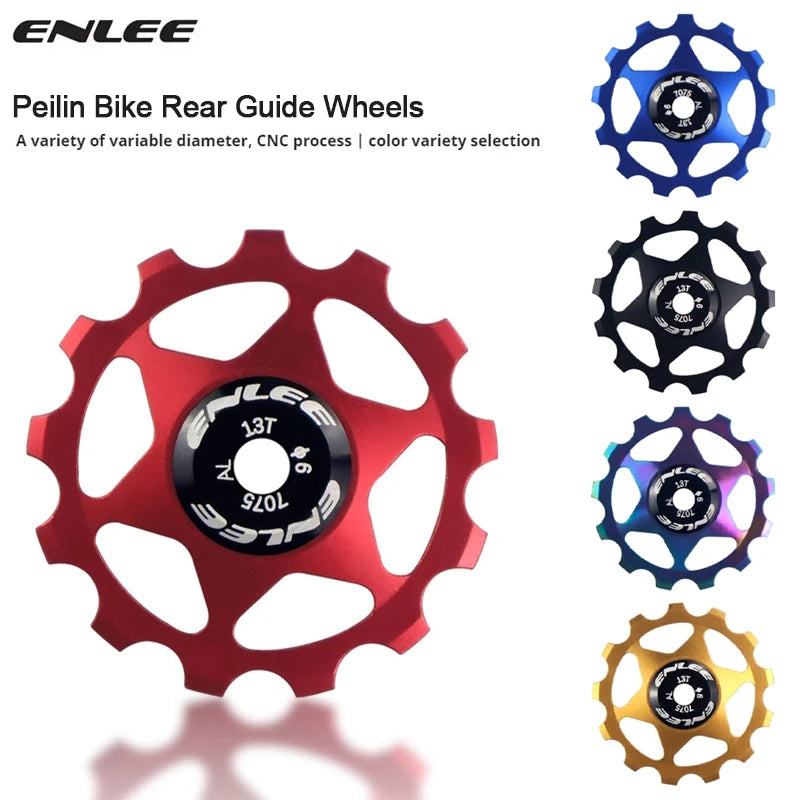 ENLEE 11T 13T Derailleur Jockey Wheel MTB Road Bike Pulley Derailleur Jockey Wheel Nixie