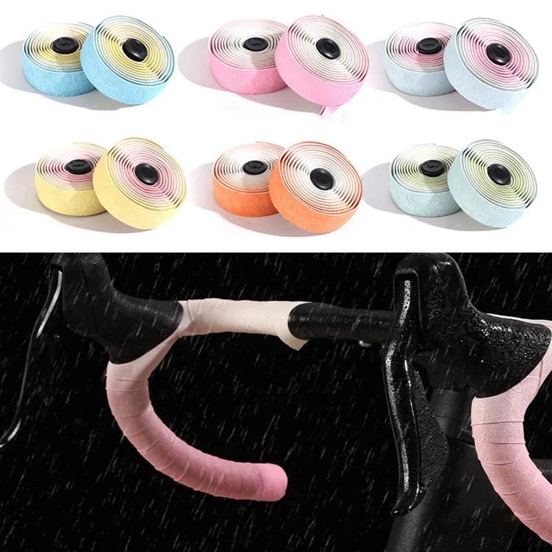 Soft Anti-Slip Bike Handlebar Tape – Road & Gravel Cycling Bicycle Handlebar Tape Nixie