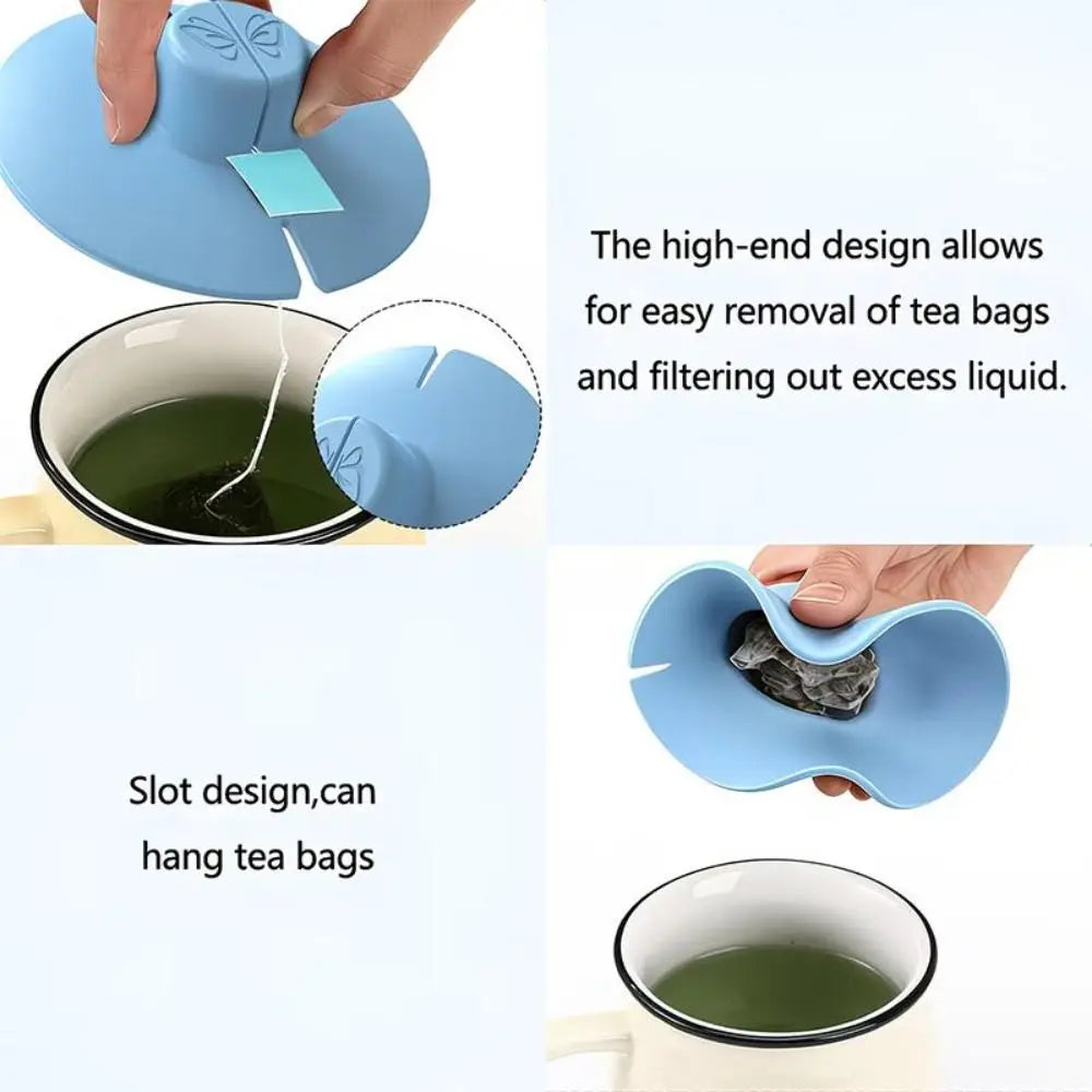 Reusable Silicone Tea Bag Holder & Squeezer | Mess-Free