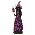 Autumn Witch Figurine Gothic Halloween Resin Sculpture Decor Halloween Figurine Nixie Style D