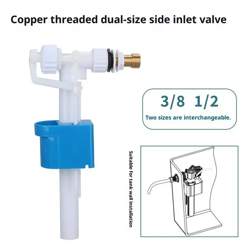 High Pressure Cistern Filling Valve G3/8 G1/2 Toilet Inlet Valve Toilet Cistern Valve Nixie