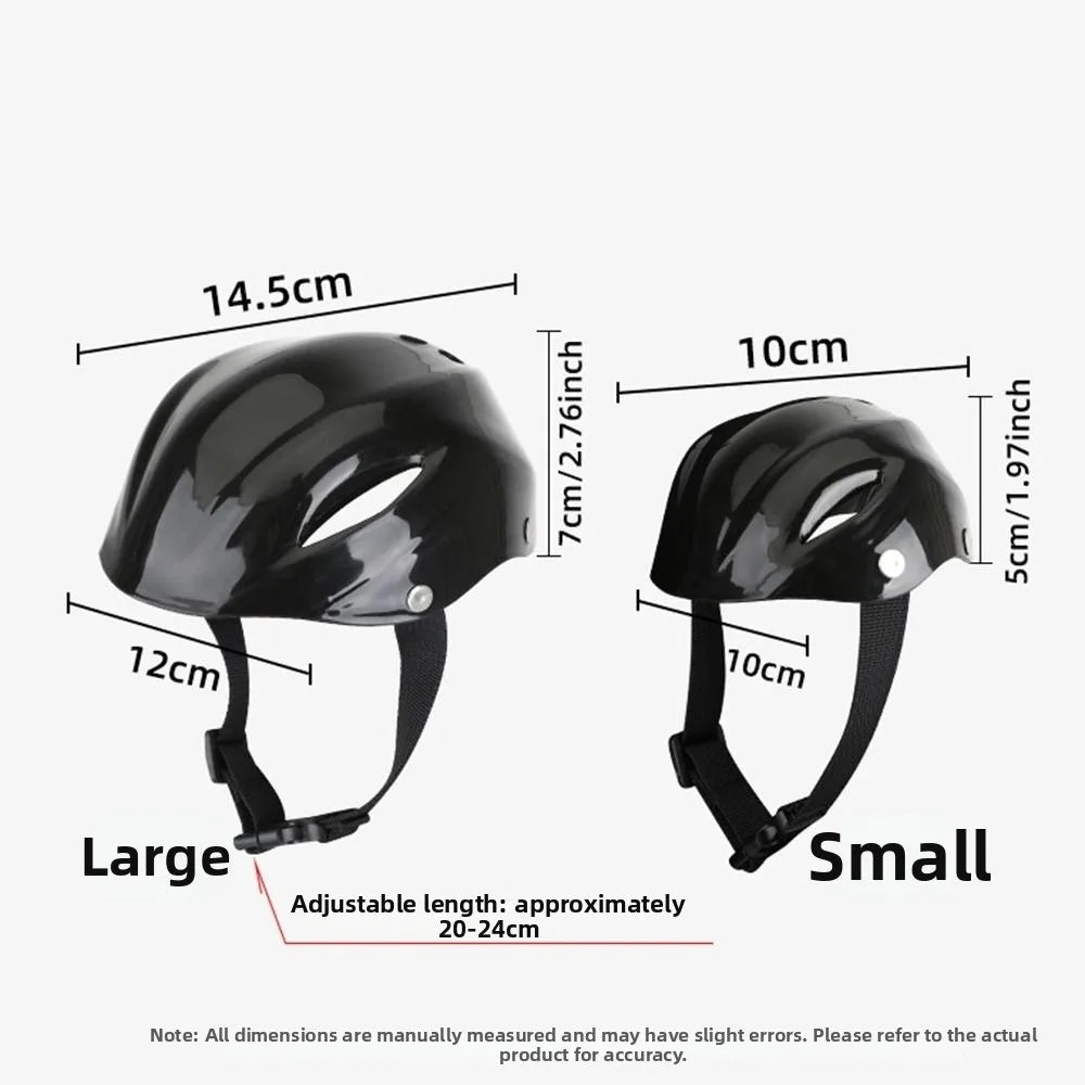 Breathable Pet Helmet for Dogs & Cats – Adjustable Nylon Strap Pet Helmet Nixie