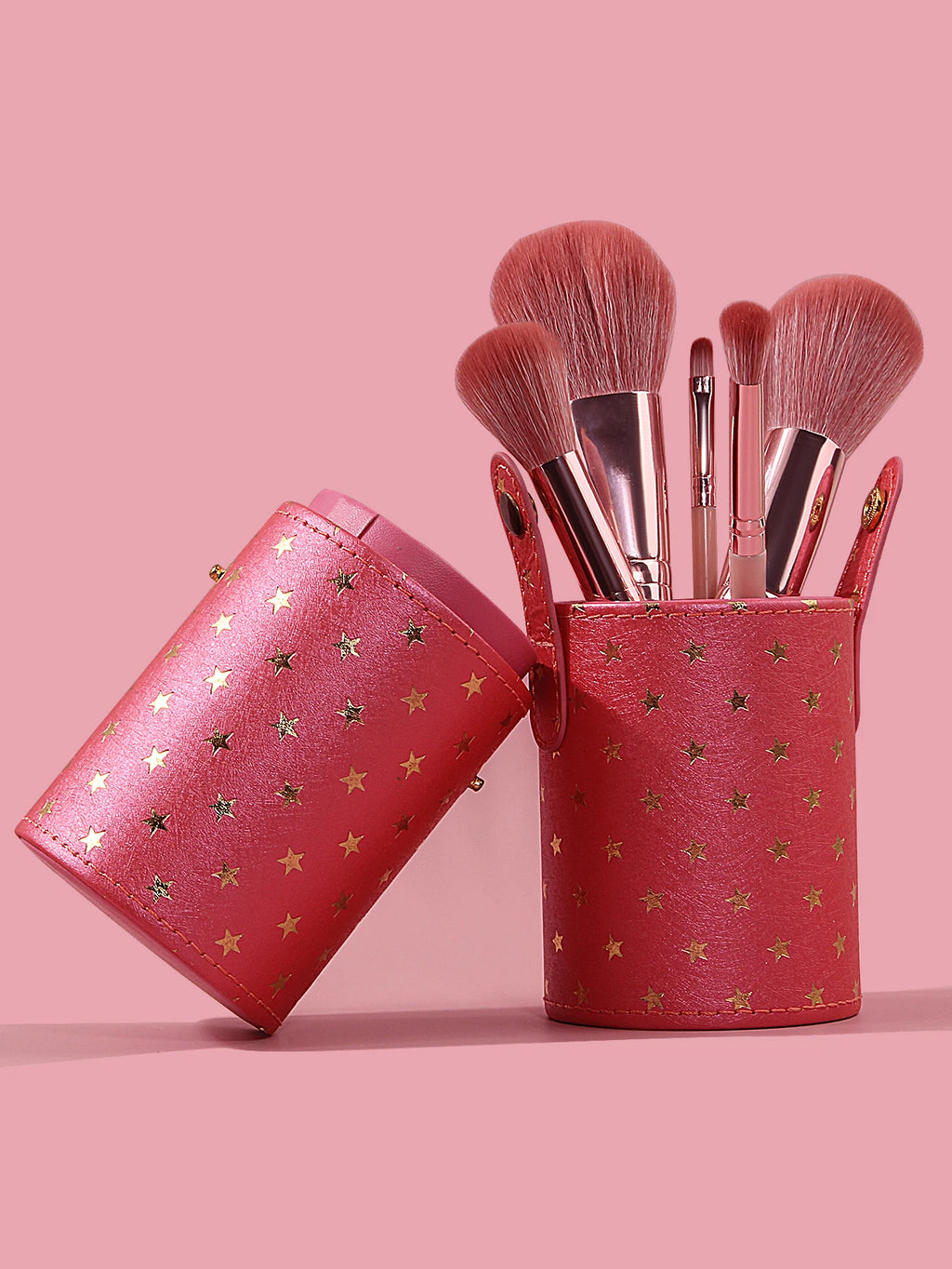PU Leather Makeup Brush Holder – Large Capacity Travel Organizer Makeup Brush Organizer Nixie