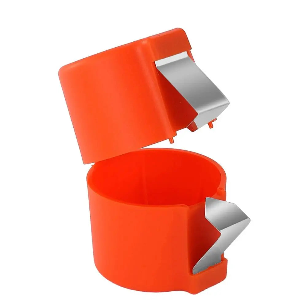 Stainless Steel Egg Shell Opener – Mess-Free Egg Cracker Tool