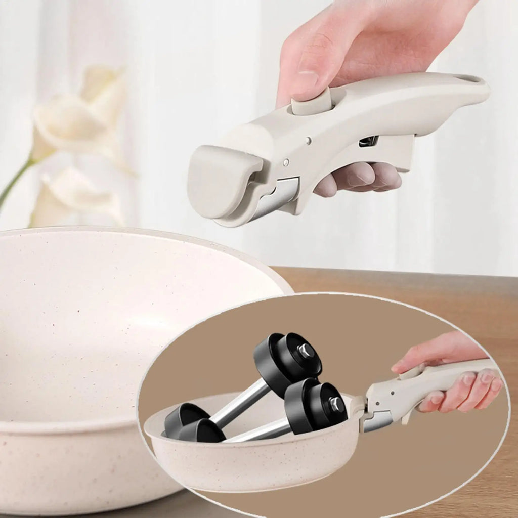 Detachable Universal Pot Handle – One-Click Cookware Grip Cookware Handle Nixie