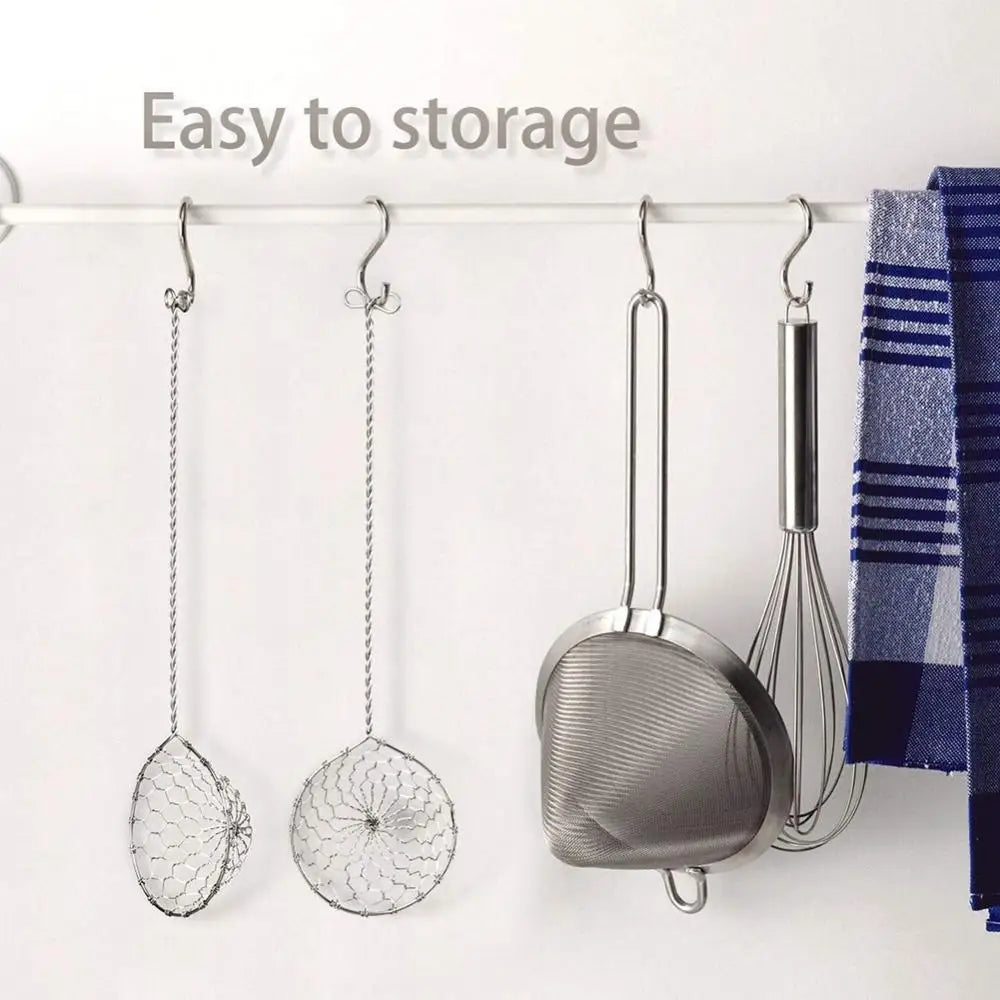 304 Stainless Steel Hot Pot Skimmer & Oil Filter Colander Spoon Kitchen Skimmer Colander Nixie