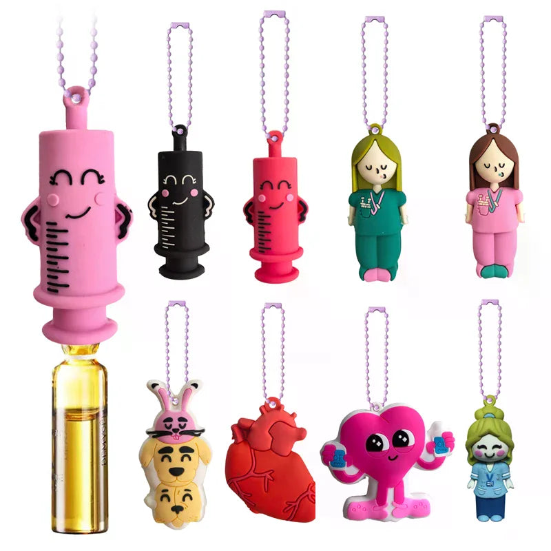 Ampoule Bottle Opener Keychain – Syringe-Shaped Vial Breaker Ampoule Bottle Opener Nixie