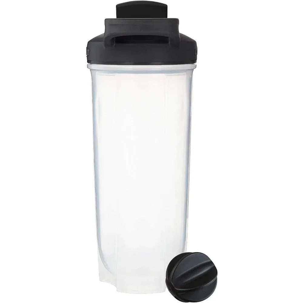 28 oz Protein Shaker Bottle with Ball Whisk & Handle Protein Shaker Bottle Nixie