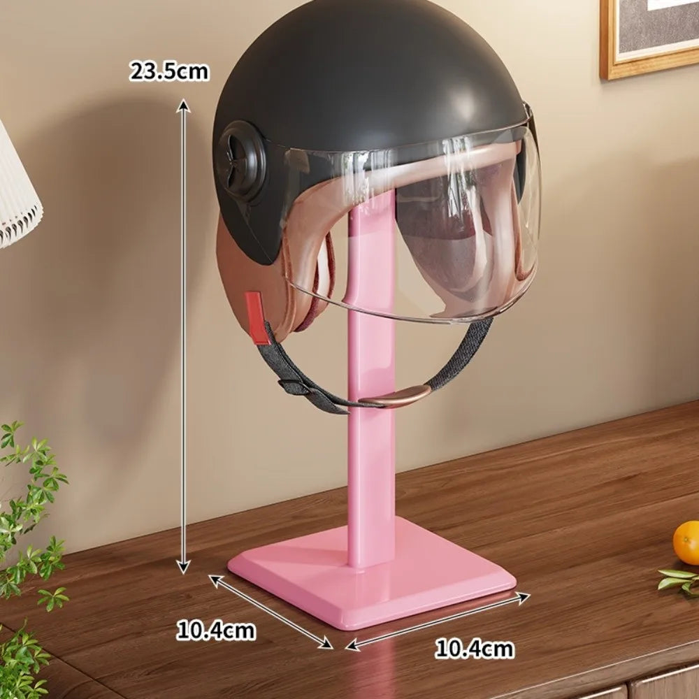 Multifunctional Helmet & Hat Display Stand | Desktop Storage Rack