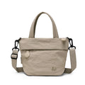 Women's Waterproof Nylon Mini Tote Shoulder Bag | Nixie Nylon Shoulder Bag Nixie Khaki