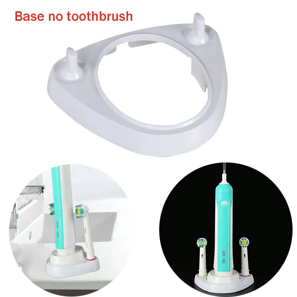 Electric Toothbrush Holder Tripod Stand – Round Head Base