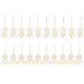 20pcs Unfinished Wood Dreamcatcher Ornaments – Boho DIY Kit Wood Craft Ornaments Nixie a