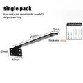 Heavy Duty Floating Shelf Brackets Invisible Wall-Mounted L Bracket