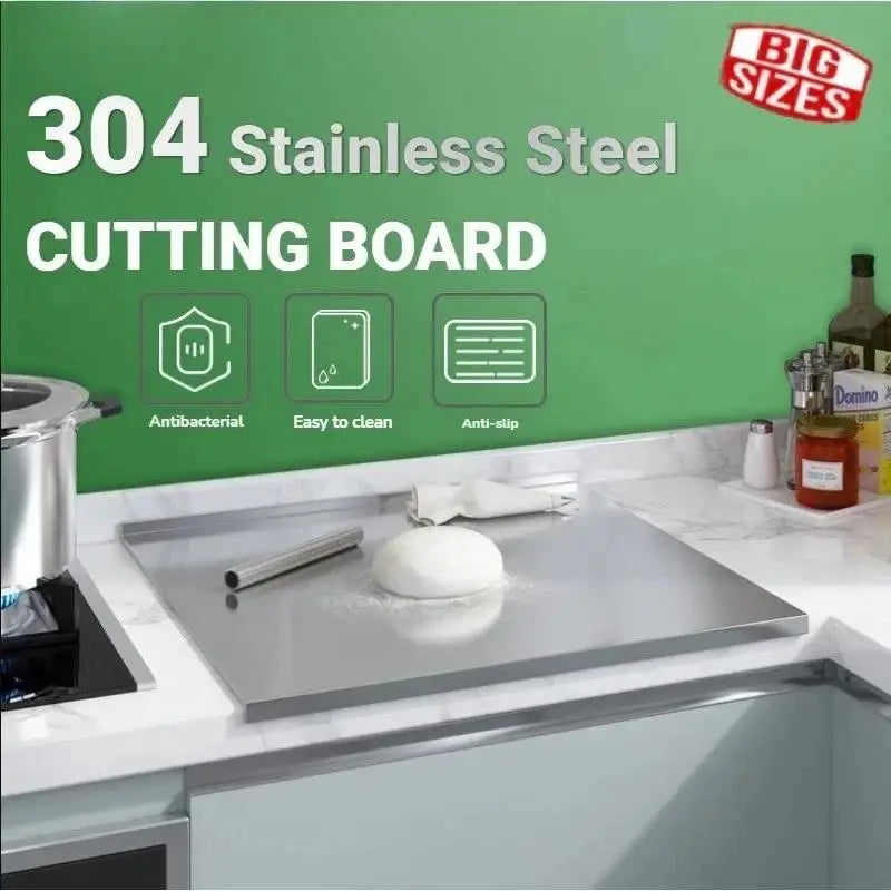 Stainless Steel Non-Slip Dough Kneading & Baking Pastry Board Baking Pastry Board Nixie