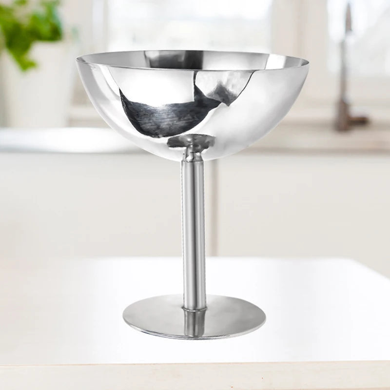 200ml Stainless Steel Ice Cream Cup & Dessert Sorbet Bowl Dessert Bowl Nixie Default Title