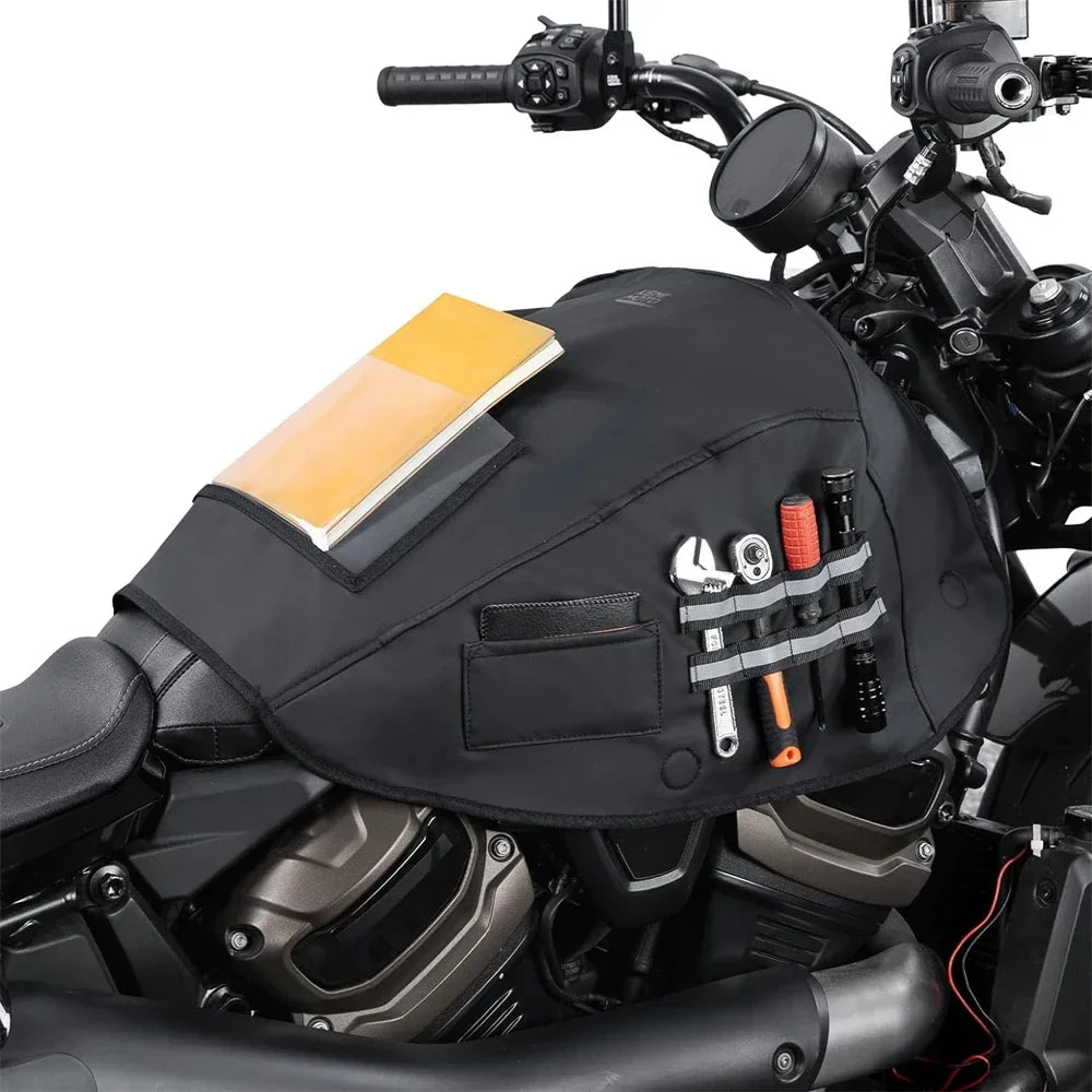Motorcycle Fuel Tank Bag Cover – Waterproof Touring Softail Motorcycle Tank Cover Nixie