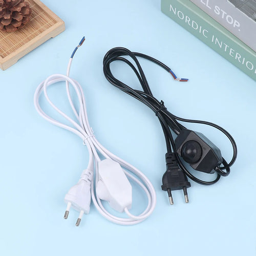 1.8M EU Plug Extension Cord with Dimmer Switch | Table Lamp Dimmer Extension Cord Nixie
