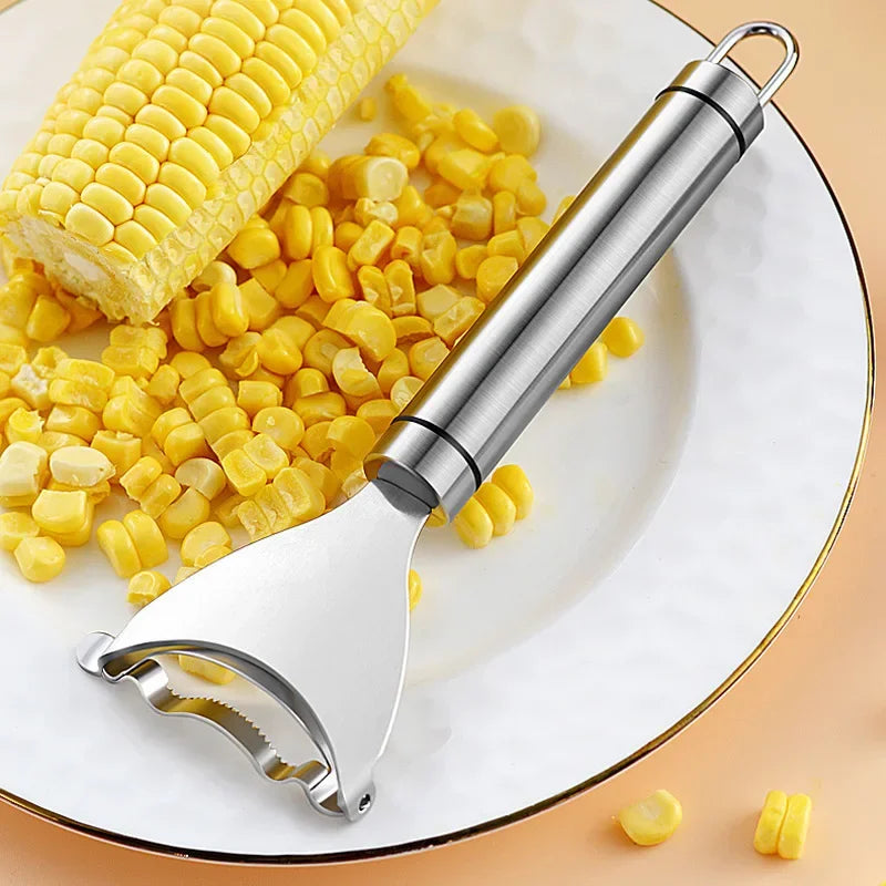 304 Stainless Steel Corn Stripper & Vegetable Peeler
