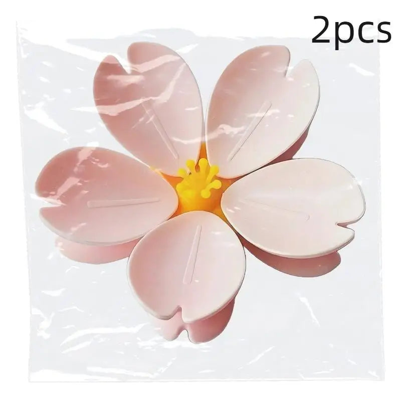 Cherry Blossom Magnetic Fridge Seal Clip | Snack Bag Clip Magnetic Seal Clip Nixie 2pcs