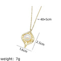 Women's Gold Butterfly Knot Clavicle Necklace | Zircon Pendant Pendant Necklace Nixie XL1200-288