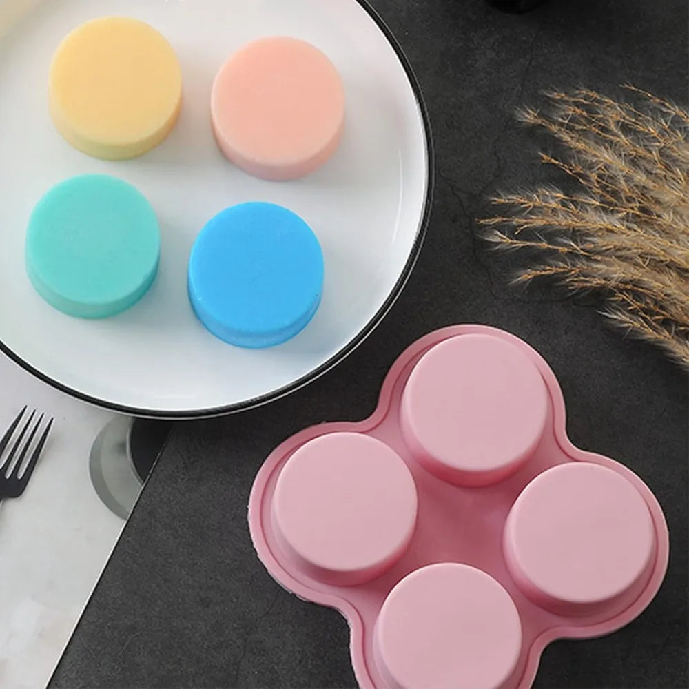 4-Cavity Silicone Egg & Muffin Mold – Non-Stick Air Fryer Baking Silicone Baking Mold Nixie