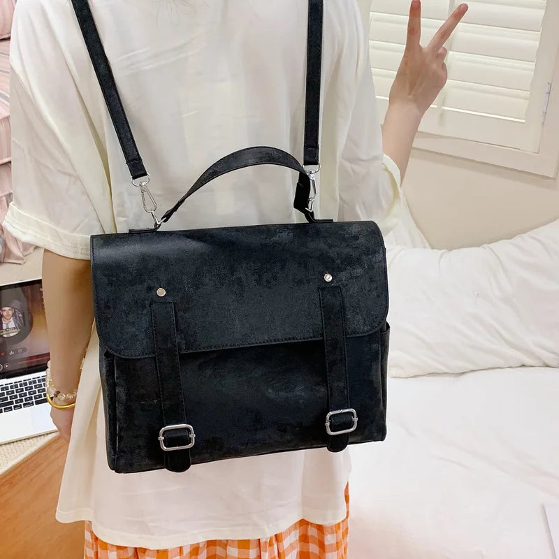 Nixie Vintage Women's Backpack – Large Capacity College Bag Women's Backpack Nixie