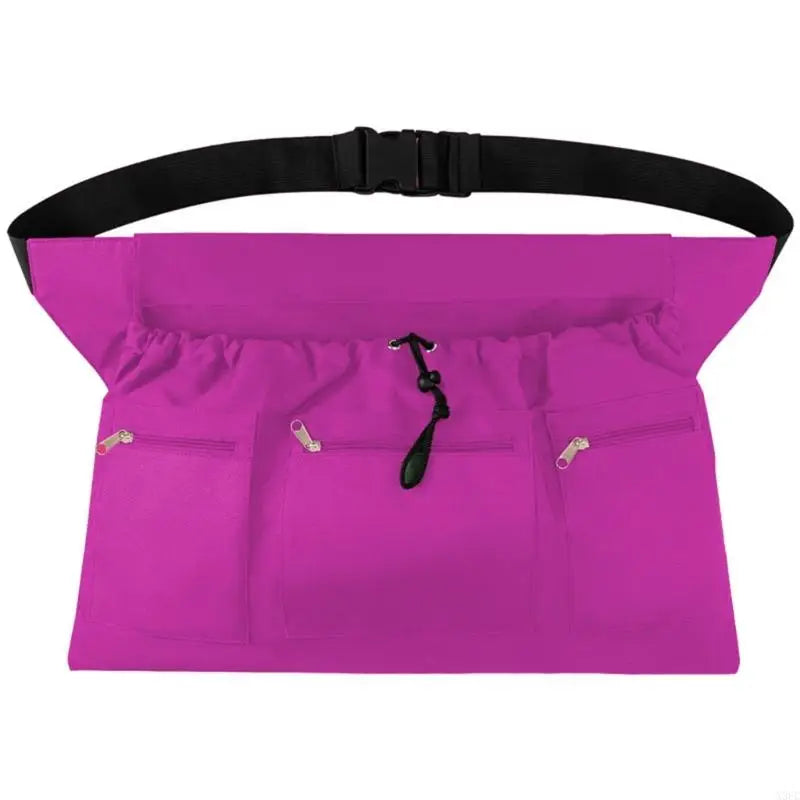 Adjustable Waist Gardening Apron & Harvesting Bag | Oxford Gardening Apron Nixie for Purple