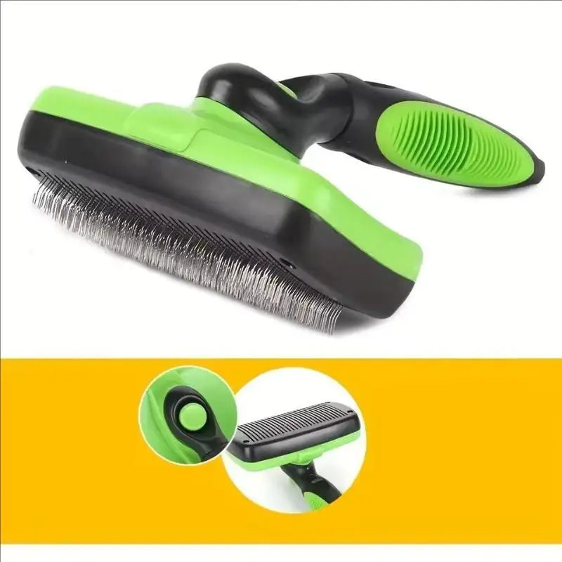 Self-Cleaning Deshedding Comb for Dogs & Cats Pet Deshedding Brush Nixie