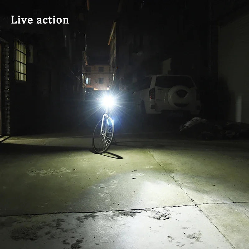 Bike Headlight & Electric Horn – USB Rechargeable, 250 Lumens Bike Light & Horn Nixie