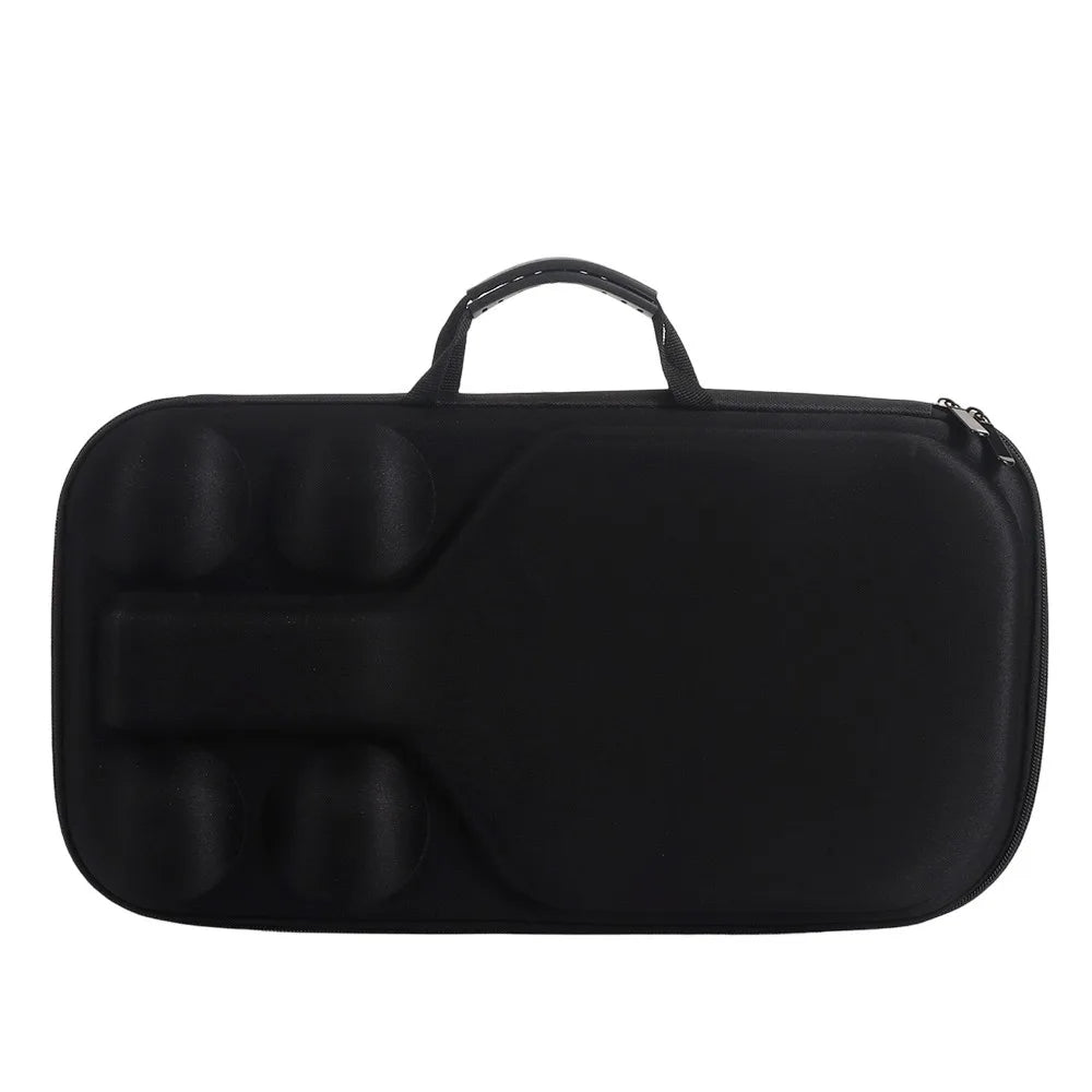 Hard Shell EVA Pickleball Paddle Bag – 2 Paddles & 4 Balls Pickleball Paddle Bag Nixie Black