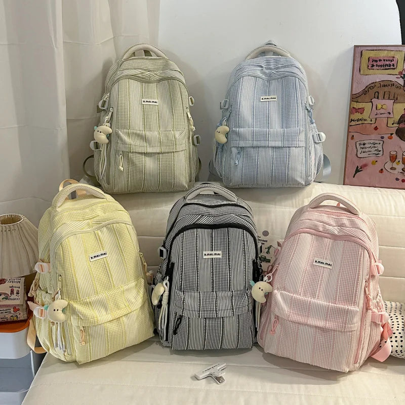 Korean Style Large Capacity Casual Backpack for Women