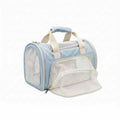 ONECUTE Airline Approved Pet Carrier Bag | Small Dogs & Cats Pet Carrier Bag Nixie WHITE 9.8X11.0X15.4 in
