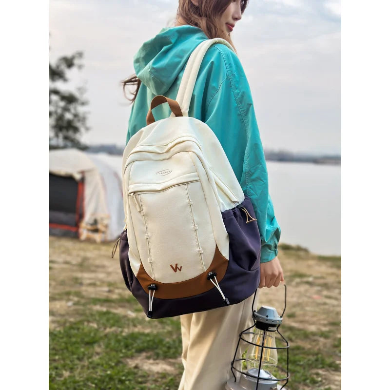 Nixie Large-Capacity Color-Block Hiking Backpack | Lightweight Hiking Backpack Nixie