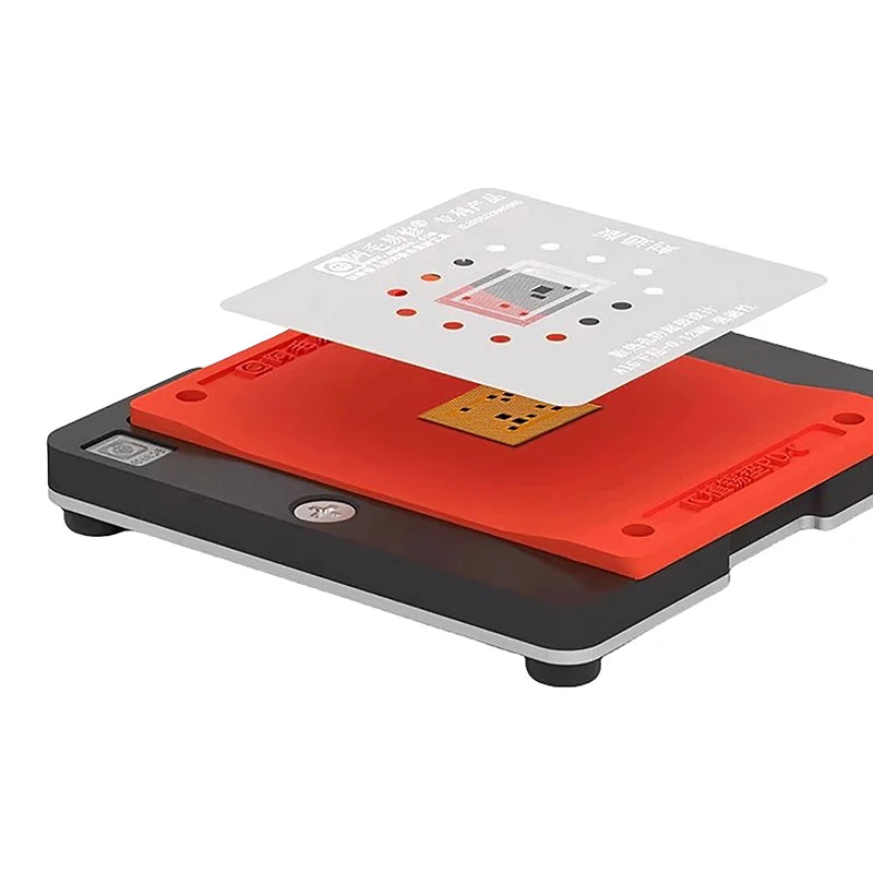 BGA Reballing Silicone Mat – Non-Slip Heat Resistant Rework Pad Reballing Silicone Mat Nixie Default Title