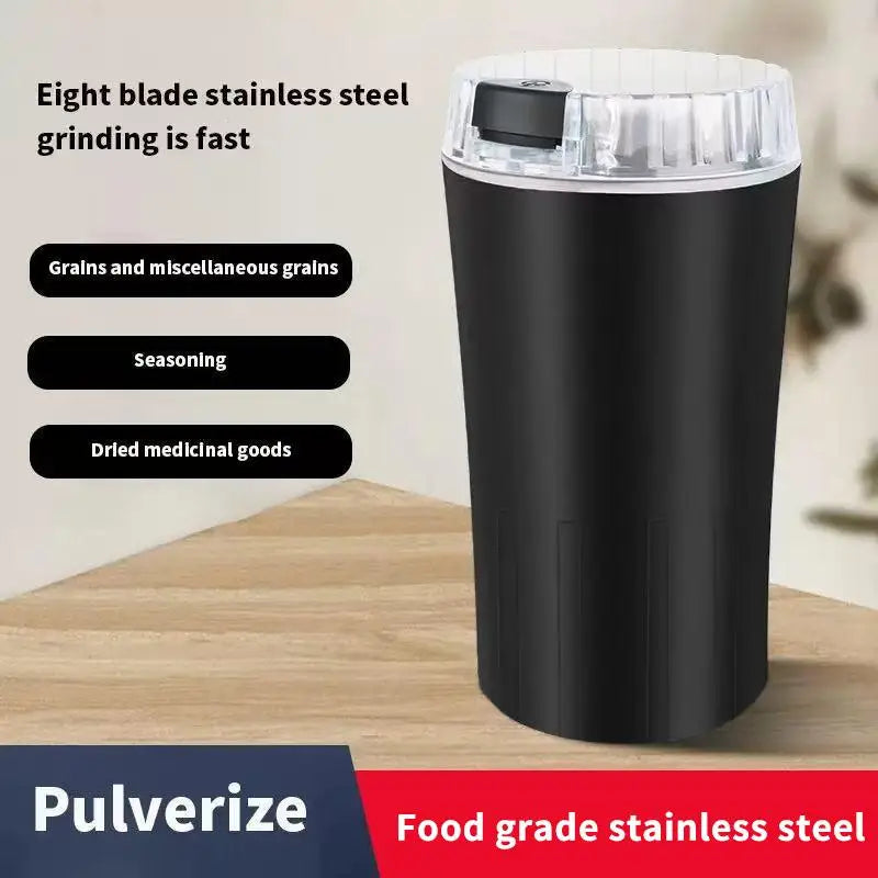 Electric Spice & Grain Grinder – 8 Stainless Steel Blades