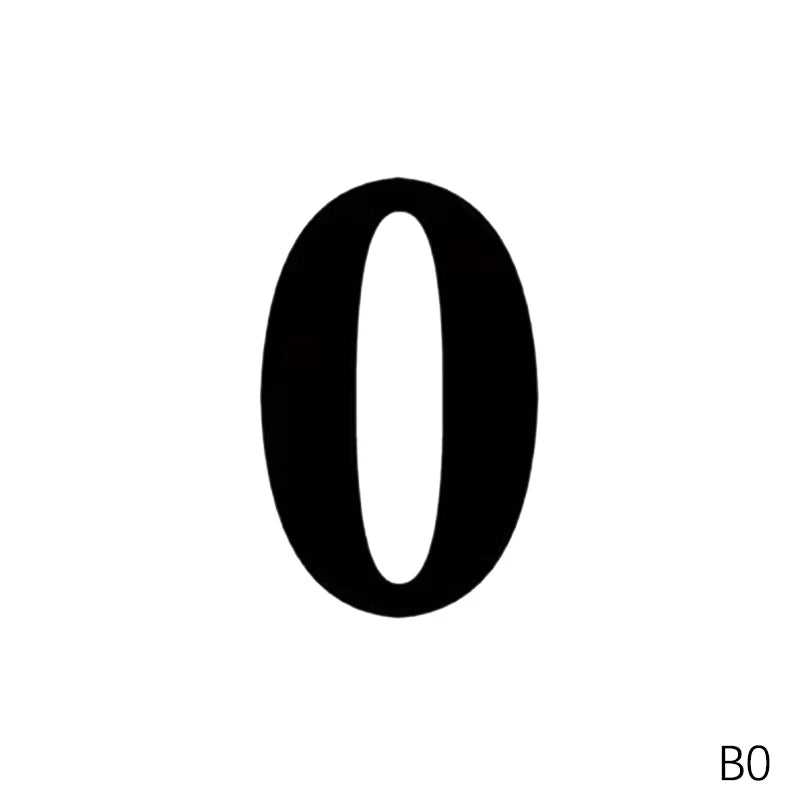 Wheelie Bin Stickers Weatherproof PVC Numbers & Letters Labels Bin Label Stickers Nixie B0