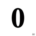 Wheelie Bin Stickers Weatherproof PVC Numbers & Letters Labels Bin Label Stickers Nixie B0