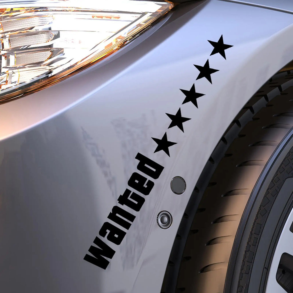 Reflective Star & Flower Car Sticker – Stylish Auto Decal Car Decal Sticker Nixie